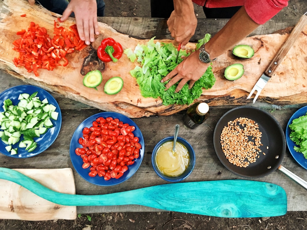 Buddha bowl with quinoa and chickpeas